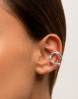 Cala ear cuff silver
