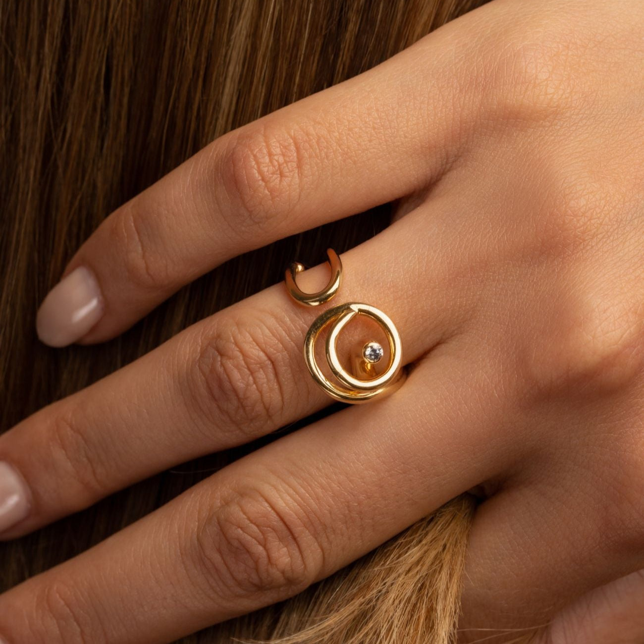 Coraline zirconia  anillo