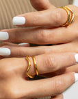 Naeva gold ring