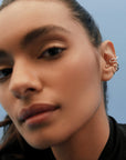 EARCUFF PENDIIENTE Ear cuffs usar diseño tendencia joyeria plata oreja estilo moda agujero clip modelo cartilago instagram compra