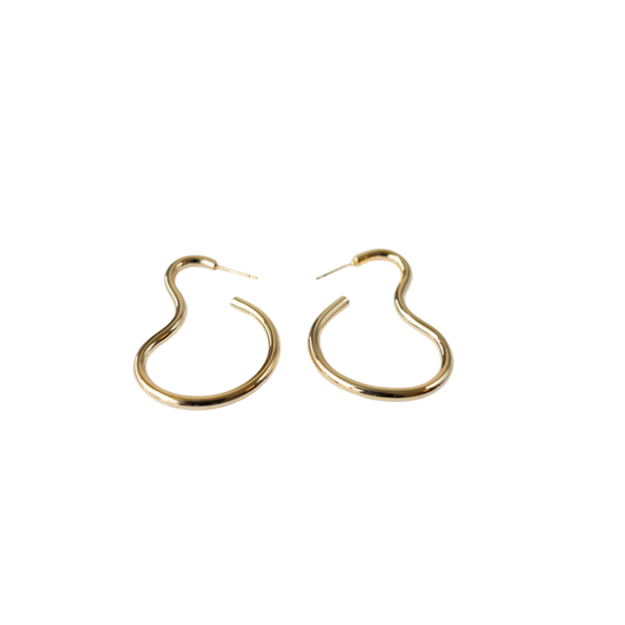 Naia M earrings with zircon